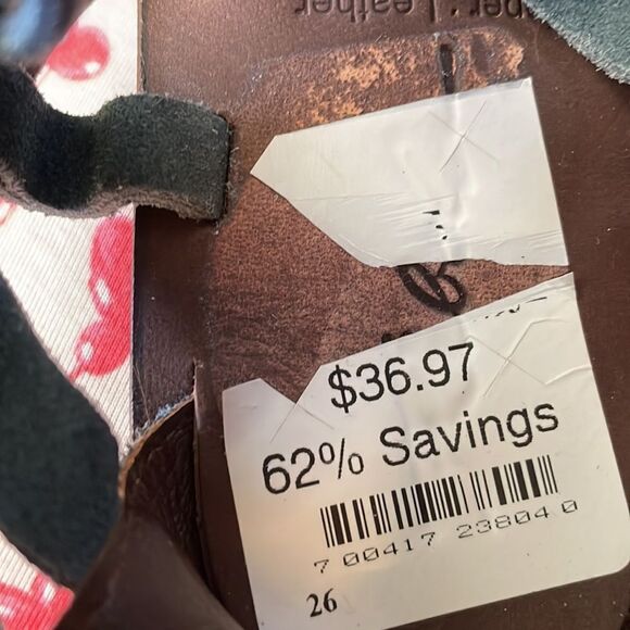 NWT Rebels Jonah Suede Gladiator Sandal in Blue 8 - Picture 9 of 10